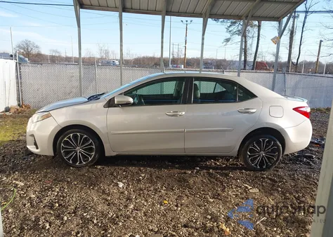 2016 Toyota Corolla S Plus from USA, damaged, VIN 2T1BURHE1GC629543